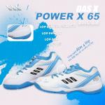 Giày Cầu Lông DAS X POWER X 65 - Trắng xanh