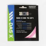 Dây vợt cầu lông bộ DAS X BS 70 CF1 - Hồng trắng