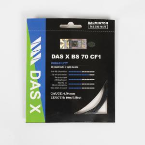 Dây vợt cầu lông bộ DAS X BS 70 CF1 - Đen