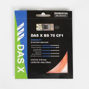 Dây vợt cầu lông bộ DAS X BS 70 CF1 - Cam