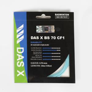 Dây vợt cầu lông bộ DAS X BS 70 CF1 - Lục lam