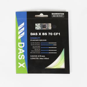 Dây vợt cầu lông bộ DAS X BS 70 CF1 - Xanh lá xanh lơ