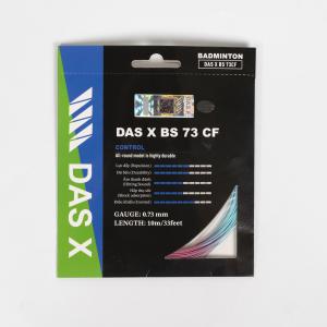 Dây vợt cầu lông bộ DAS X BS 73 CF - Tím xanh lơ