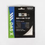 Dây vợt cầu lông bộ DAS X BS 73 CF - Trắng