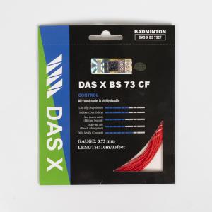 Dây vợt cầu lông bộ DAS X BS 73 CF - Đỏ sáng