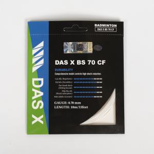 Dây vợt cầu lông bộ DAS X BS 70 CF - Trắng