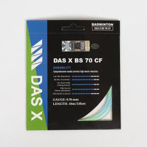 Dây vợt cầu lông bộ DAS X BS 70 CF - Xanh lá xanh lơ