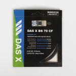 Dây vợt cầu lông bộ DAS X BS 70 CF - Đen