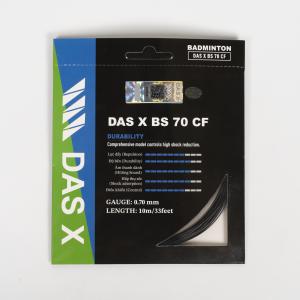 Dây vợt cầu lông bộ DAS X BS 70 CF - Đen