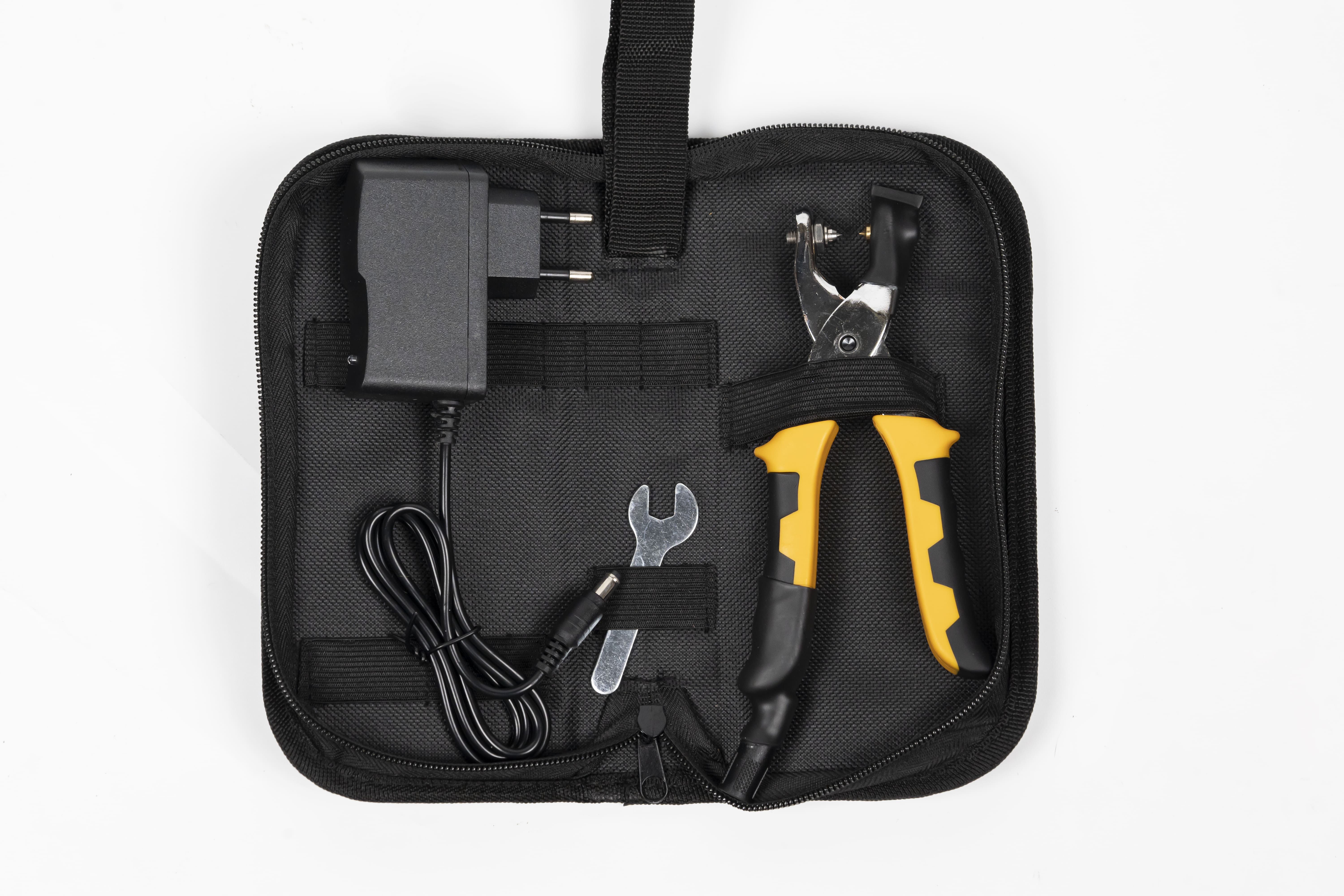 Kìm nhiệt lỗ đôi có túi đựng