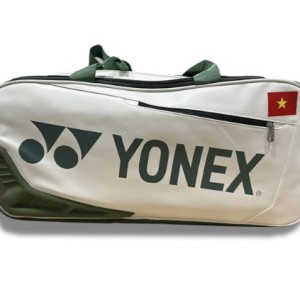 Túi Cầu Lông Yonex Lá Cờ Việt Nam BA02331WEX Trắng Xanh