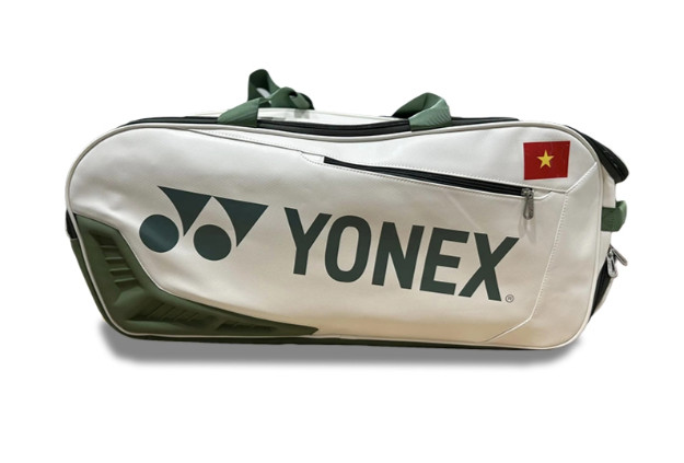 Túi Cầu Lông Yonex Lá Cờ Việt Nam BA02331WEX Trắng Xanh