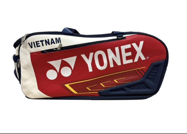 Túi Cầu Lông Yonex Lá Cờ Việt Nam BA02331WEX Trắng Đỏ