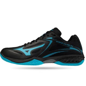 Giày Cầu Lông Mizuno Wave Claw EL - Đen Xanh