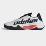 GIÀY TENNIS ADIDAS BARRICADE (CLOUD WHITE / CORE BLACK / SOLAR RED)