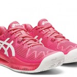 GIÀY TENNIS ASICS GEL RESOLUTION 8 PINK CAMEO / WHITE WOMEN