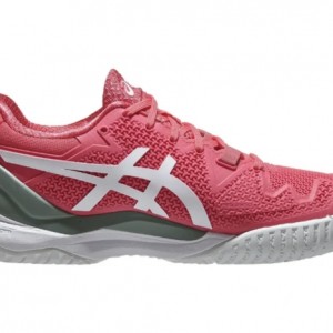 GIÀY TENNIS ASICS GEL RESOLUTION 8 PINK CAMEO / WHITE WOMEN