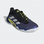 GIÀY TENNIS ADIDAS BARRICADE (BLACK BLUE MET / CLOUD WHITE / ACID YELLOW)