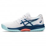 GIÀY TENNIS ASICS GEL GAME 8 WOMEN (WHITE / LIGHT INDIGO)