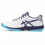 GIÀY TENNIS ASICS SOLUTION SWIFT FF (WHITE / INDIGO FOG)