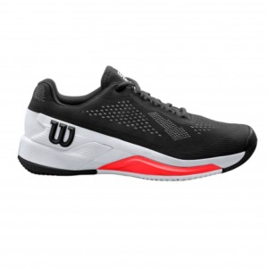 GIÀY TENNIS WILSON RUSH PRO 4.0 (BLACK / WHITE / RED)