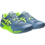 Giày Tennis Asics GEL RESOLUTION 9 SteelBlue/Green