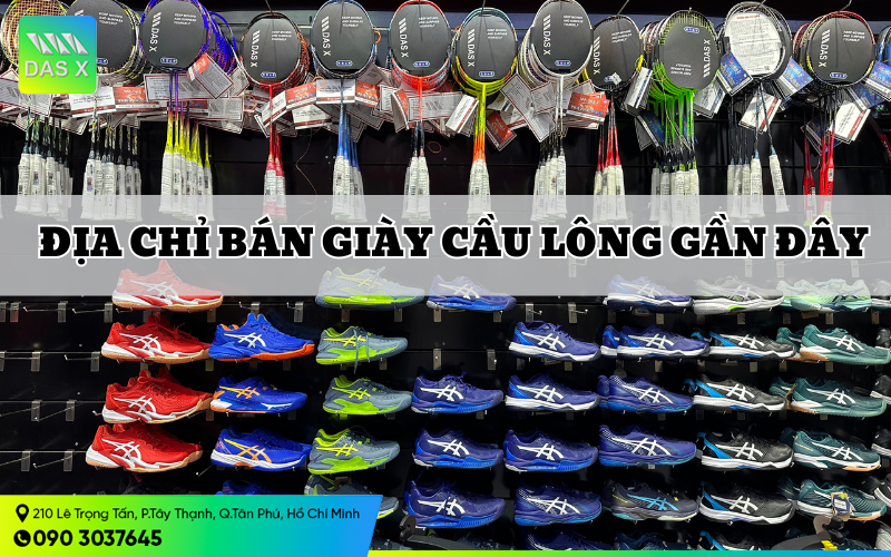 Giới thiệu shop giày DASXSPORT cầu lông TPHCM