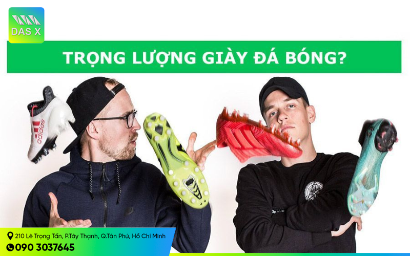 Hướng dẫn chọn giày đá bóng sân cỏ nhân tạo theo trọng lượng