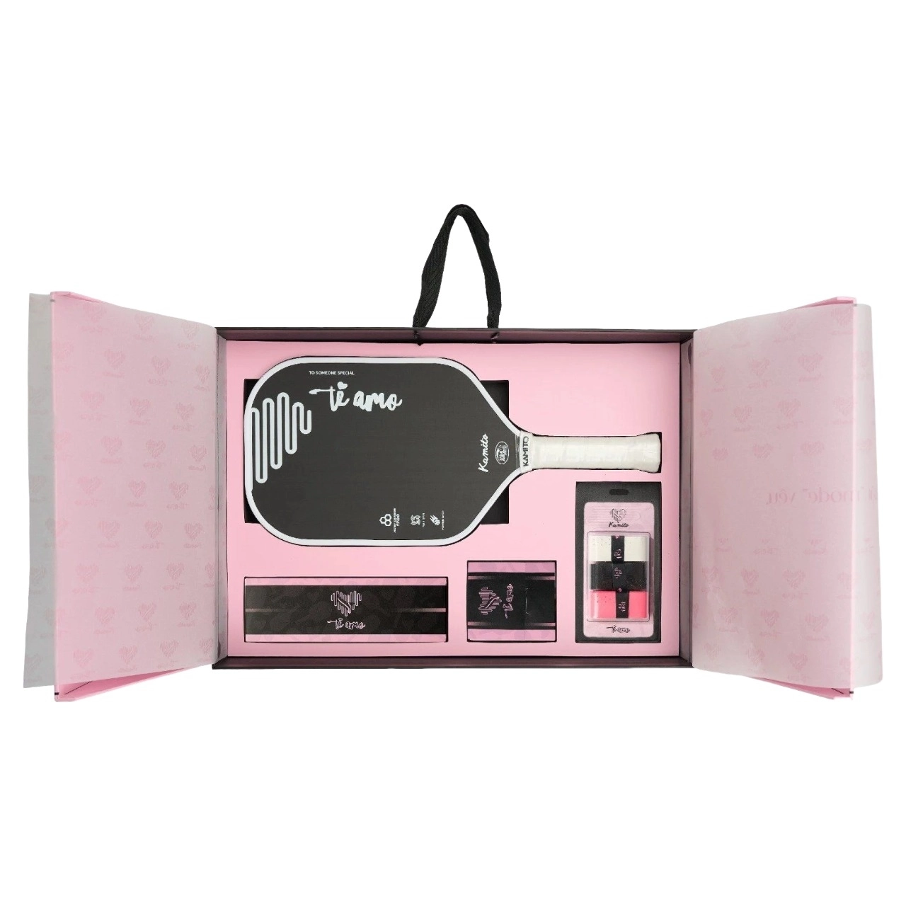 Set vợt Pickleball Kamito Tiamo KMCBGVA250111 - Hồng chính hãng