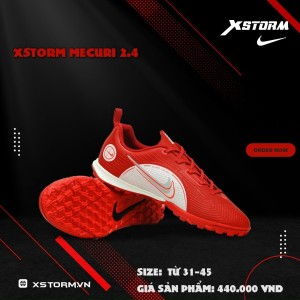 Xstorm MECURI 2.4 - Đỏ trắng