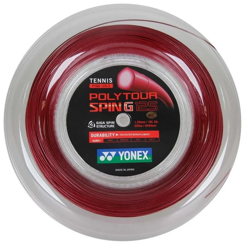 Dây căng vợt lõi 5 cạnh Yonex PolyTour SPIN G 125