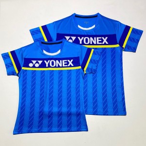 Áo cầu lông Yonex cổ tròn - Xanh