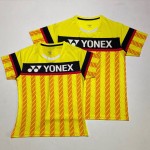 Áo cầu lông Yonex cổ tròn - Vàng