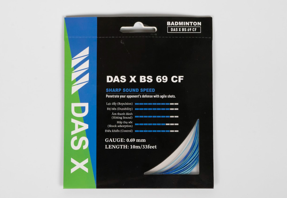 Dây cầu lông DAS X BS 69 CF