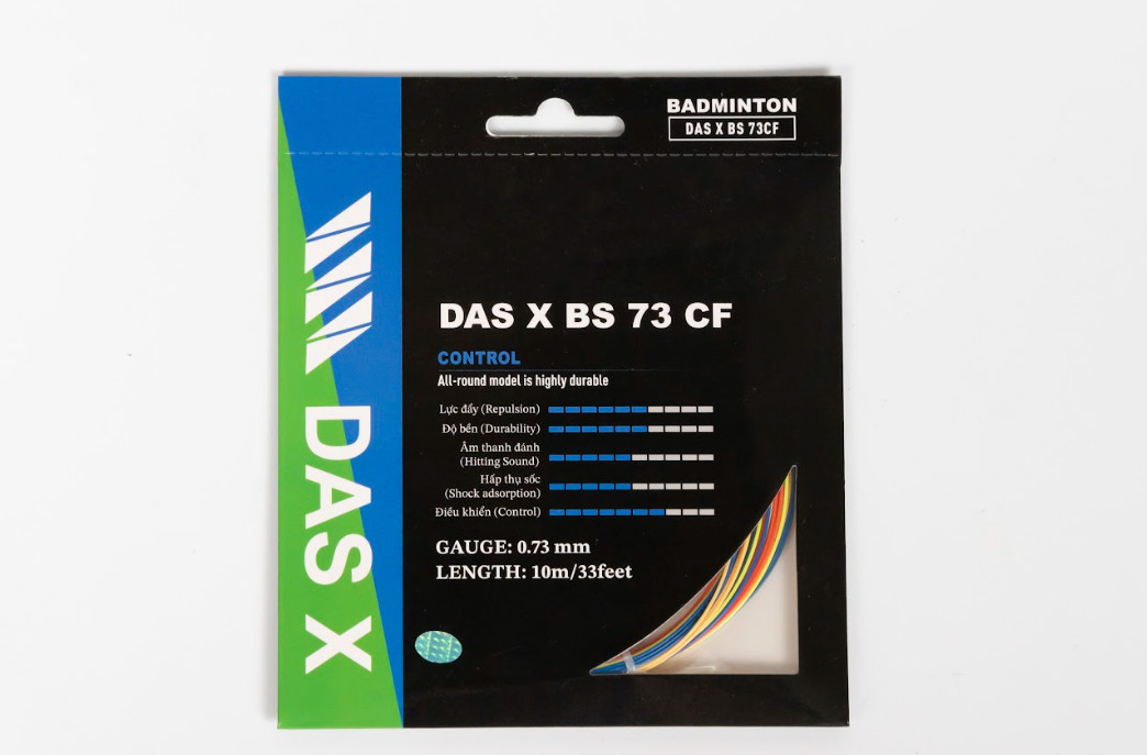 Dây cầu lông DAS X BS 73 CF - Cầu vồng