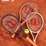 Vợt Tennis Wilson Clash 100L V3 Roland Garros 2026 Chưa Căng Dây WR204411U2