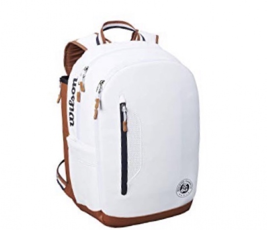 BALO TENNIS WILSON ROLAND GARROS TOUR BACKPACK WH/NAV/CLAY