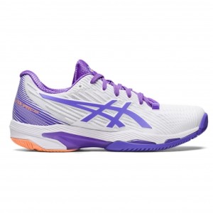 GIÀY TENNIS ASICS SOLUTION SPEED FF 2 WOMEN (WHITE / AMETHYST)