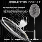 Vợt cầu lông DAS X WINDSTORM 966