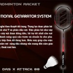 VỢT DAS X ATTACK 88