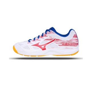 Giày Cầu Lông Mizuno Sky Blaster 2 - Trắng Đỏ Xanh Chính Hãng