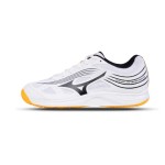 Giày Cầu Lông Mizuno Cyclone Speed 3 - Trắng Đen Chính Hãng