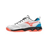 Giày Cầu Lông Mizuno Dynablitz - Trắng Hồng Chính Hãng