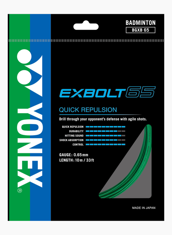 YONEX EXBOLT 65 GREEN