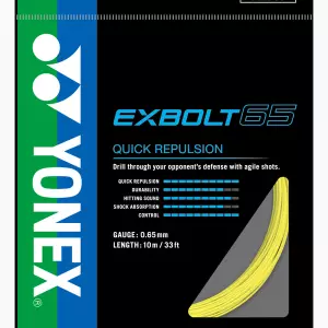 YONEX EXBOLT 65 YELLOW