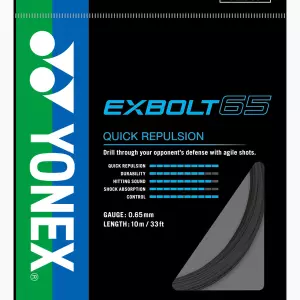 YONEX EXBOLT 65 BLACK