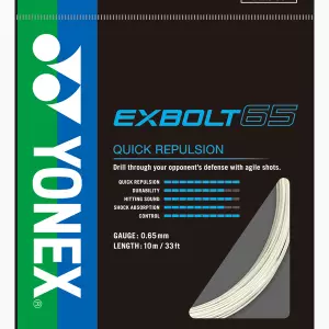 YONEX EXBOLT 65 WHITE