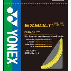 YONEX EXBOLT 68 YELLOW