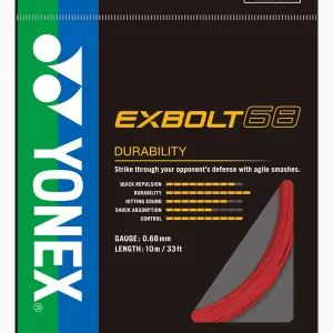 YONEX EXBOLT 68 FLASH RED