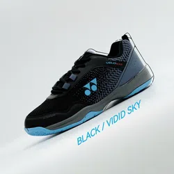 Giày cầu lông Yonex Velo 100 (Black/Vidid Sky)